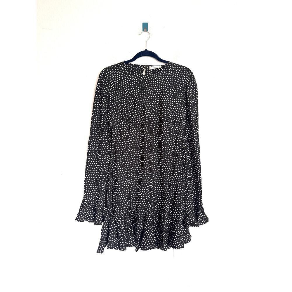 Doen Narcisse silk blend dress in camille dot L - Picture 3 of 9